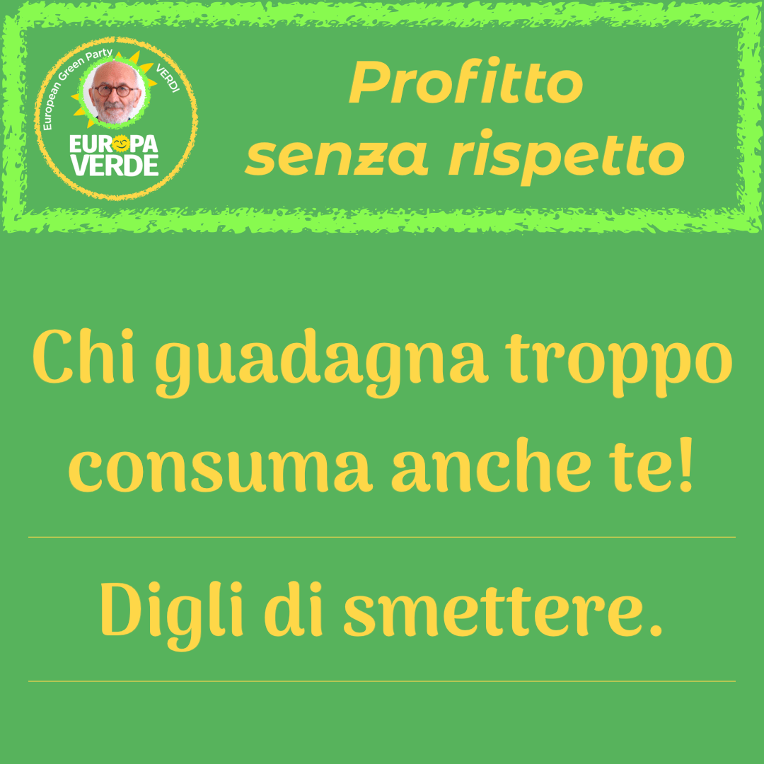 Profitto senza rispetto